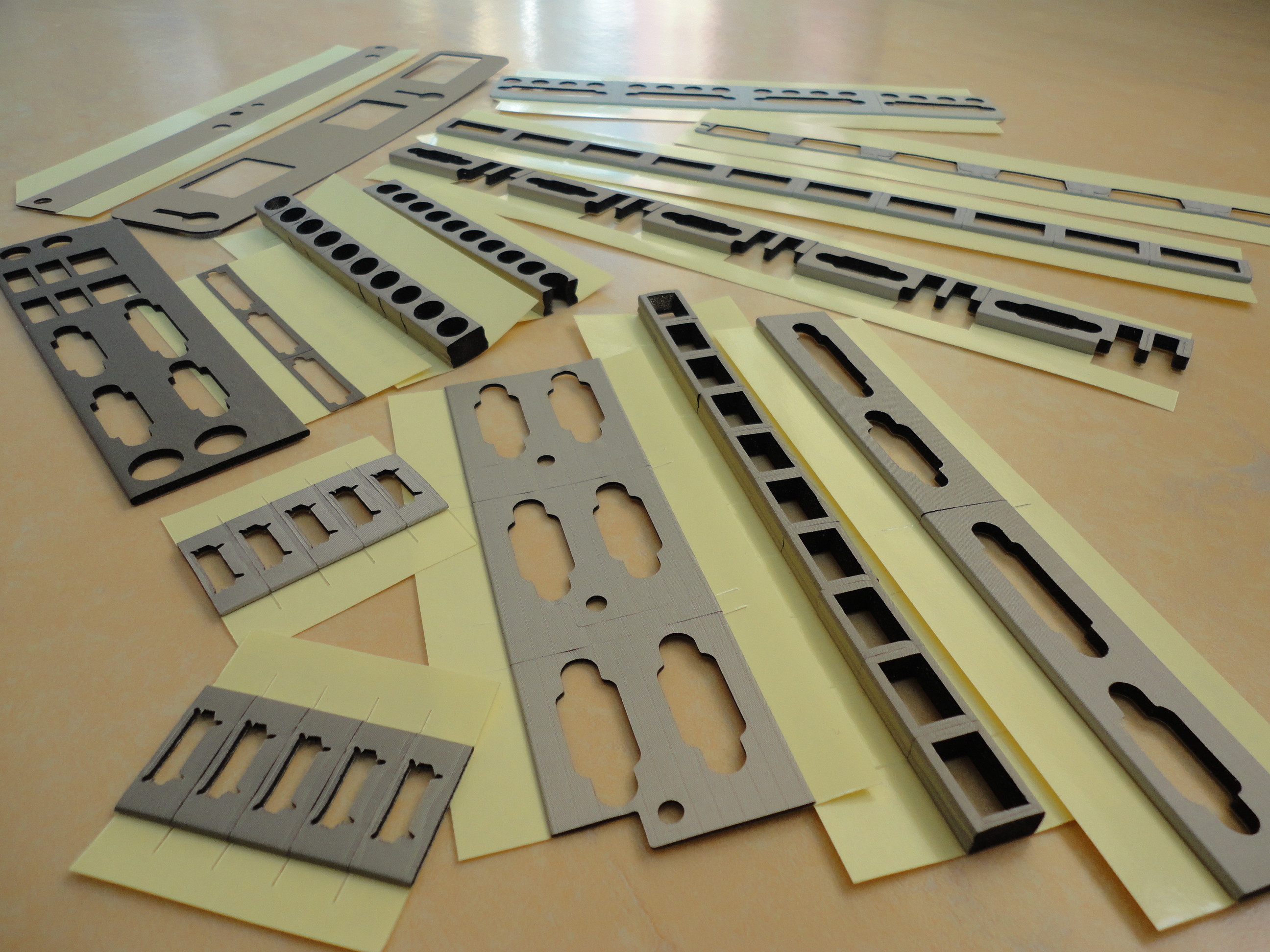 Indoor EMI shielding and grounding applications, UL 94 V-0, high abrasion and shear resistance.